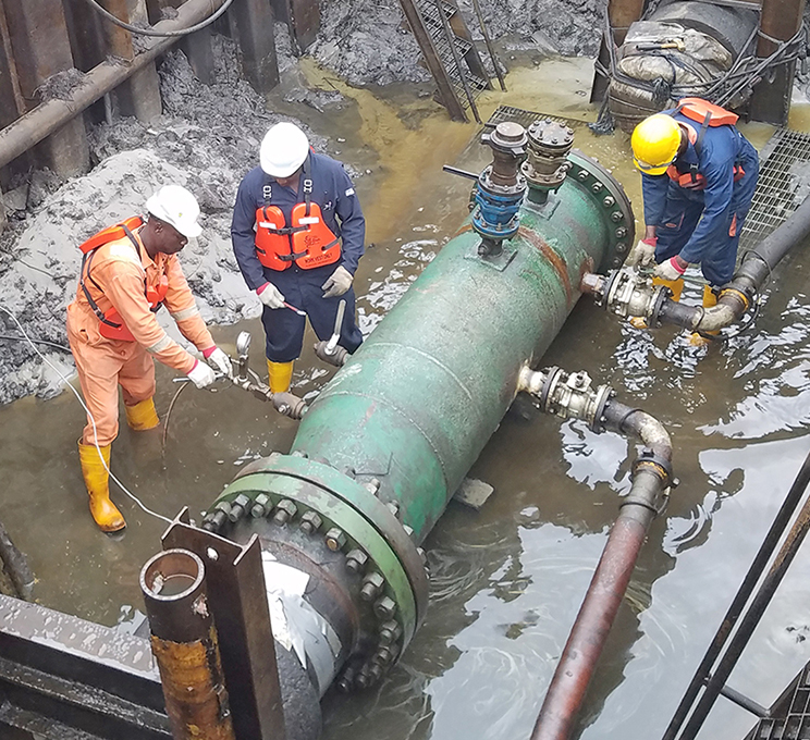 Pipeline cleaning and integrity assessment by Fulcrum Global