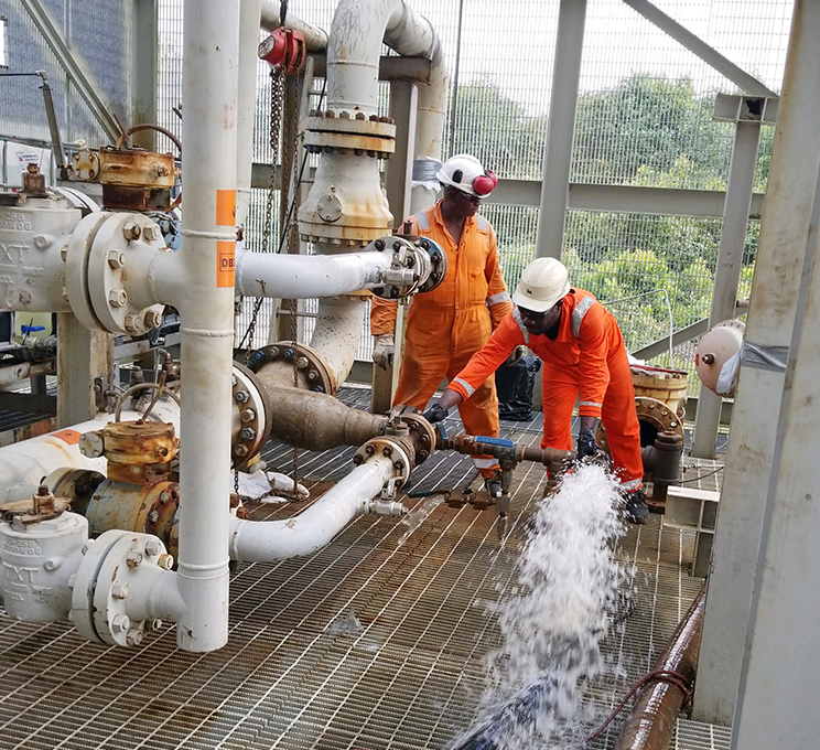 Pipeline cleaning and integrity assessment by Fulcrum Global